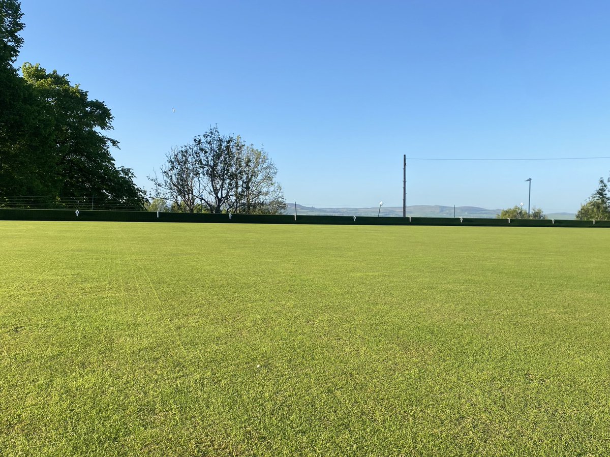 andymcd91's tweet photo. Another monthly spray of a @SymbioUK cocktail today. Green coming into its own with some big events coming up.  Also great to see all the shoots from the overseeding this month. @Kerrsymbio @Greentech_Ltd https://t.co/0rxU5XQD6z