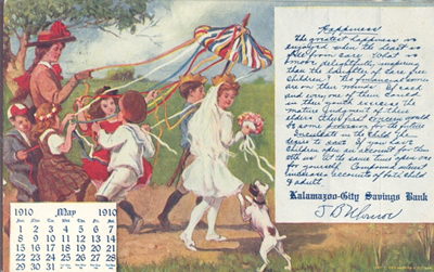KVMMUMMY's tweet photo. Yes, faith, will I, Fridays and Saturdays, and all.
As You Like It
Act IV, Scene 1
#ShakespeareSaturday 

May calendar from 1910
Object number: 99.32.2 https://t.co/iv3dbBEWF7