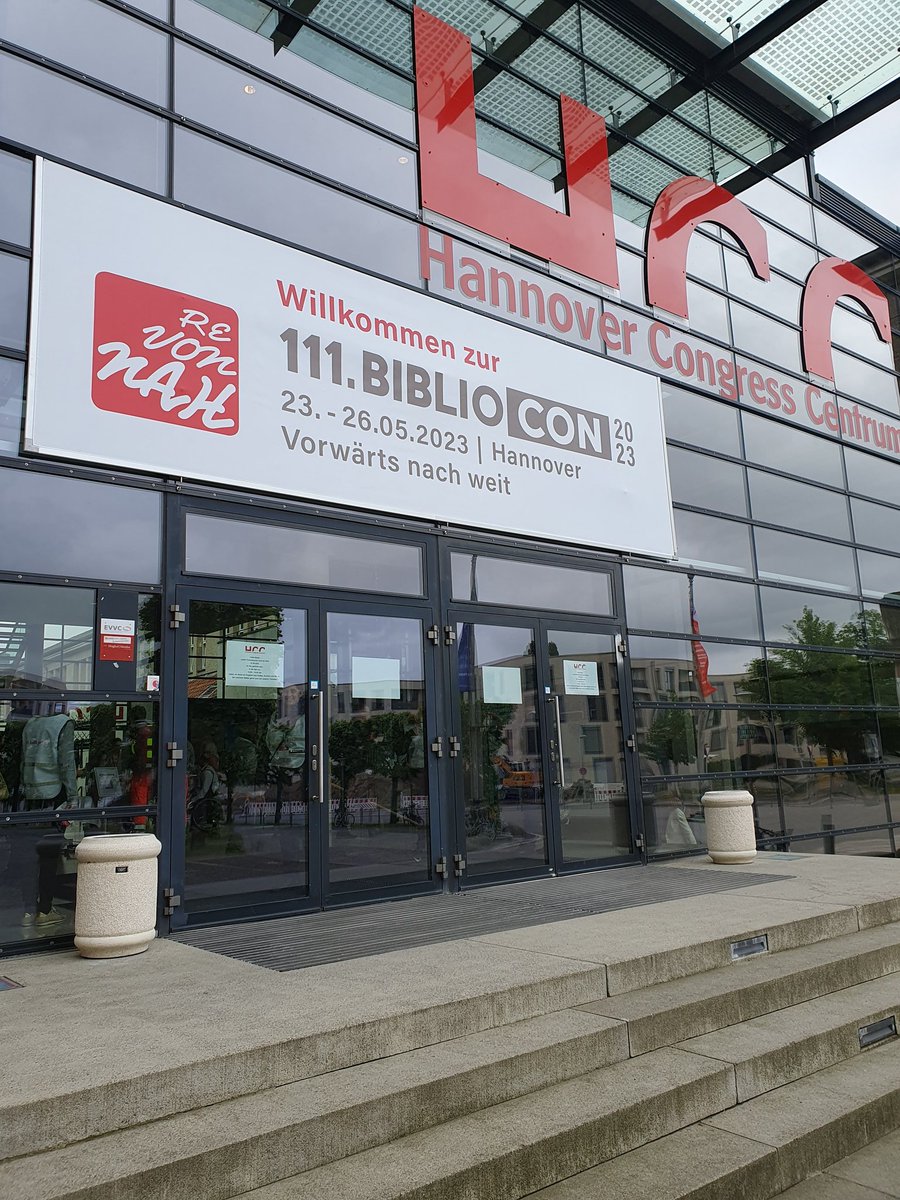 Danke für vier tolle Tage @BiblioCon23! Viele inspirierende Vorträge, Diskussionen und Gespräche. Bis 2024 in Hamburg!