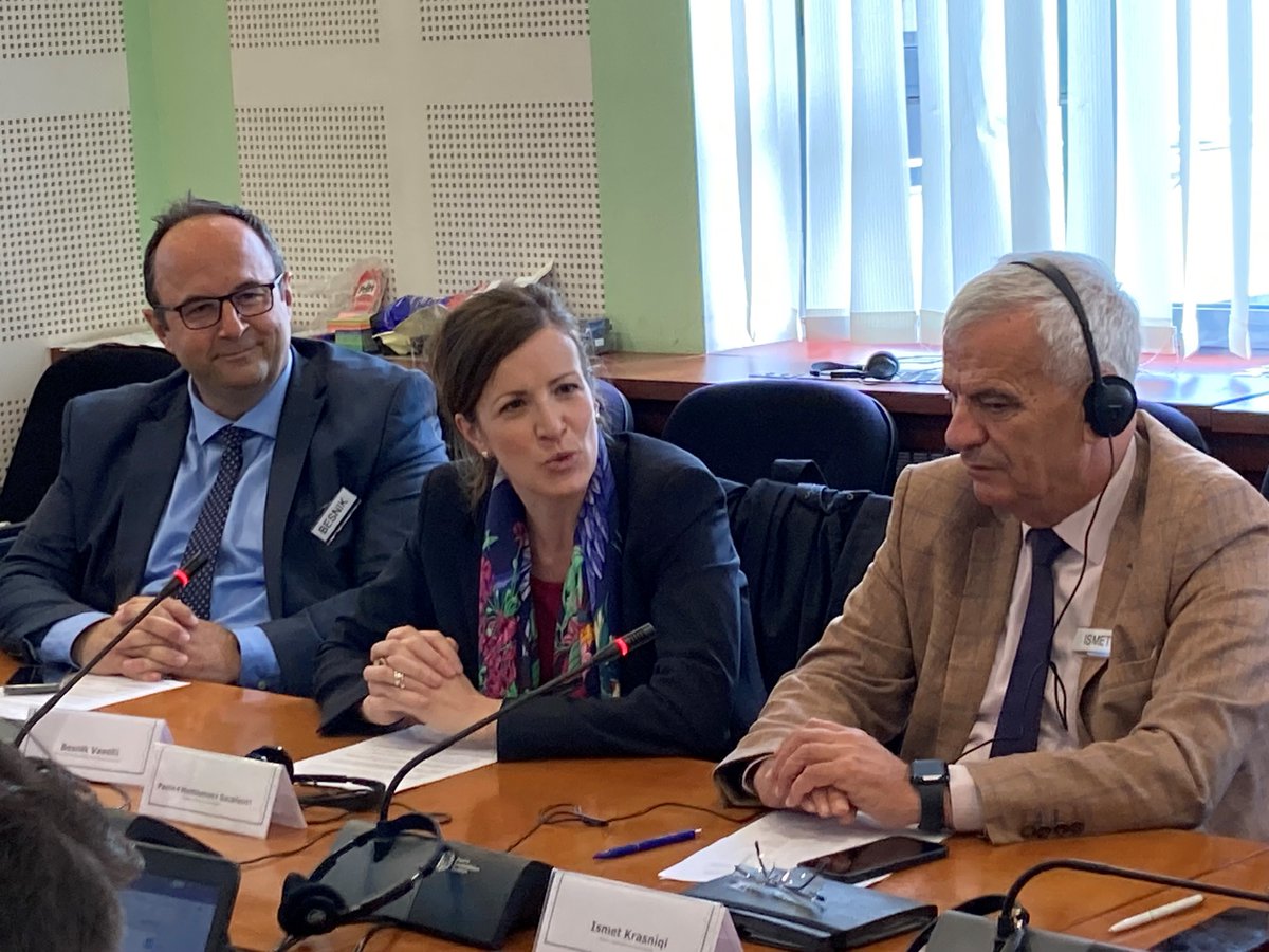 <a href="/SwissPeaceHR/">Swiss Peace and Human Rights</a> supports the capacity building of the Assembly of #Kosovo. 🇨🇭mandated <a href="/CpdsGlobal/">CPDS Training</a> to provide tailored training on parliamentary diplomacy to increase the efficiency and capacity of representation of the Assembly at the international level.