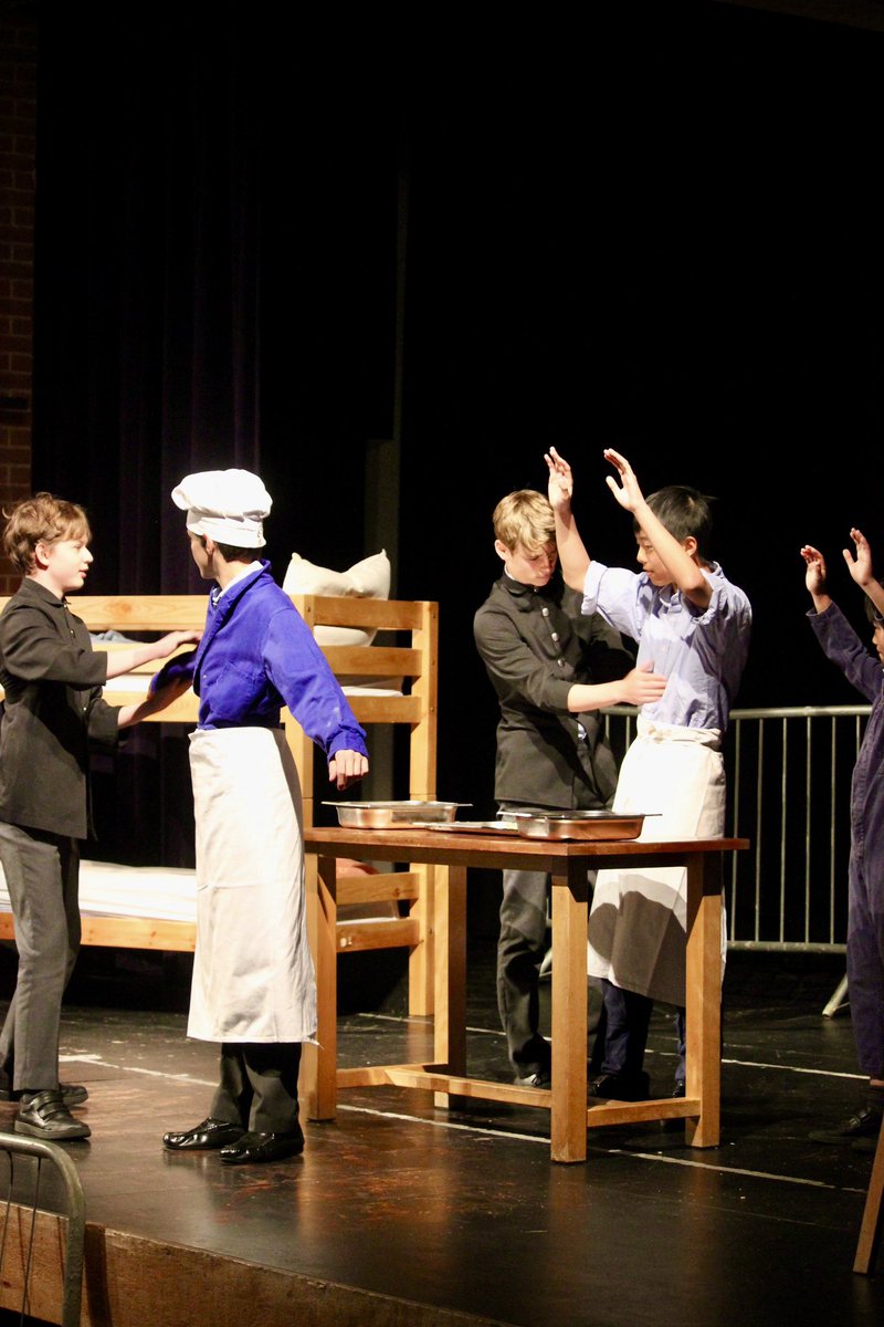 _Ludgrove's tweet photo. The boys had a taste of ‘Porridge’ before heading off for Half Term when Div 1 performed the classic 70s sitcom @_Ludgrove. What a fantastic way to round off a busy six weeks at School and send everyone on their way with a smile on their faces 😀#70ssitcom #halfterm #prepschool https://t.co/iOst1w3Vr2