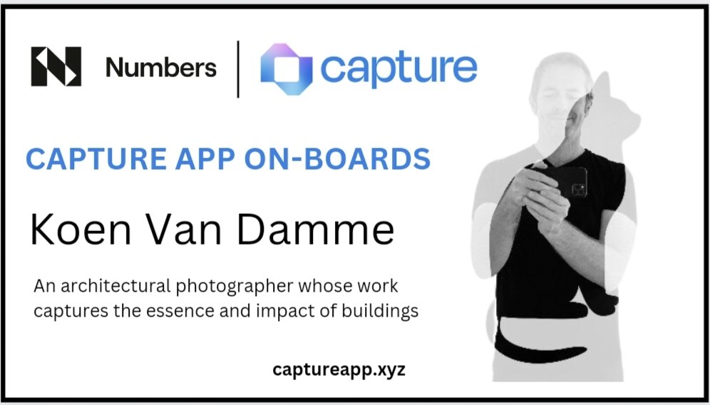 I'm thrilled to share with u all that @koenvandamme_be is the new featured creator on @captureapp_xyz! 

He is a skilled architectural photographer whose work captures the essence & impact of buildings

#NUMARMY welcomes you, mate @koenvandamme_be!🤗 

#Web3 $NUM #NumbersProtocol