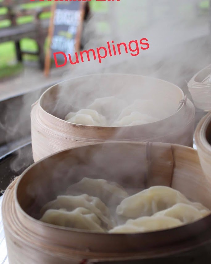 Dumplings & Koren Style Pancakes from Monami Eat. With us Saturday & Sunday 11am - 6pm @TonbridgeCastle TN9 1BG ///Castle.dairy.cheese Free Event Great food from around the world #Tonbridge #Kent #Foodie #Foodevent