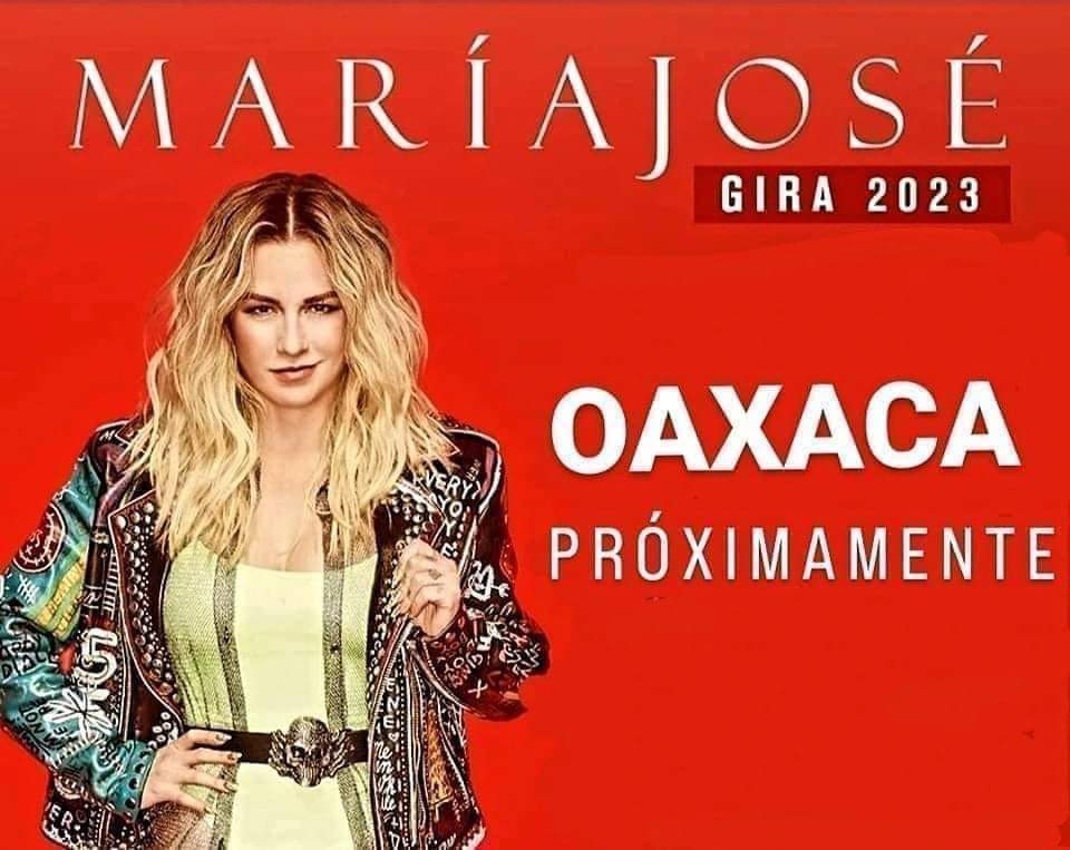 🔥PRÓXIMAMENTE UNA DE LAS VOCES MÁS POTENTES DE MÉXICO 🇲🇽 ESTÁ DE REGRESO EN NUESTRA CIUDAD🔥

✨🌟MARÍA JOSÉ EN #OAXACA🌟✨

@lajosa vuelve con su gira 2023 al Auditorio Guelaguetza‼️💃🏻🎤🎵🎶🎆

#MaríaJoséenOaxaca
 #Show  #JosaFamilia #Concierto #Gira2023