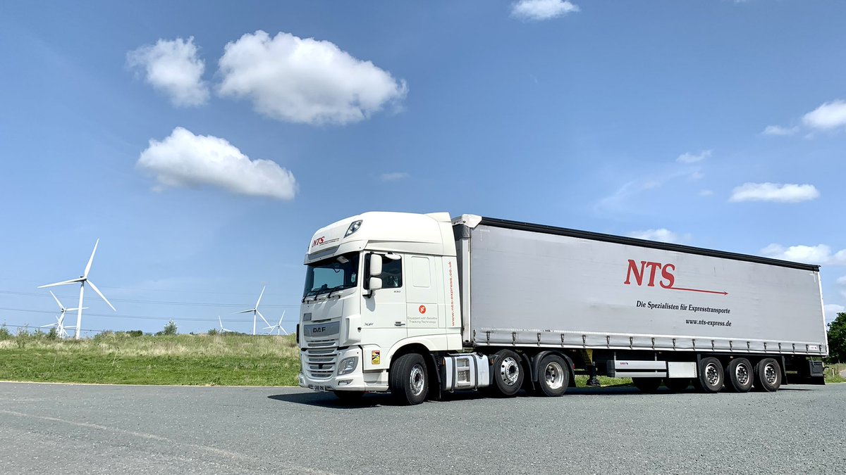 NTSExpress's tweet photo. Another great shot from one of our drivers today. Loaded for Germany delivery first thing Tuesday. #expressfreight #ftl #fullload https://t.co/uB9LX8s6fo