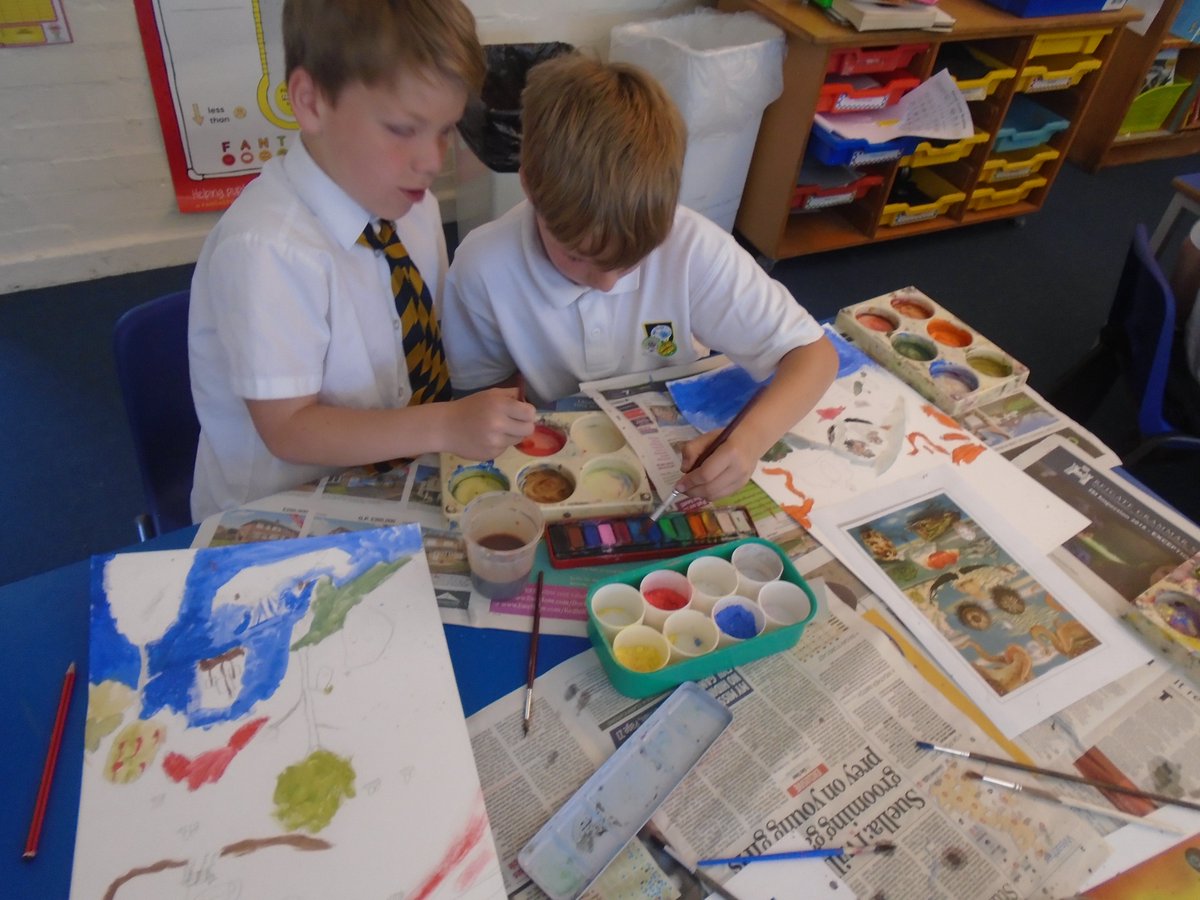 thewealdcofe's tweet photo. Children have been travelling the world through art this week for Art Week. All their hard work will be displayed at our Art Exhibition after school today in the Dining Hall. #artweek #weareartists #artists #artexhibition #curriculum #curriculumenquiry #lightuplearning https://t.co/fLKjSL5SuD