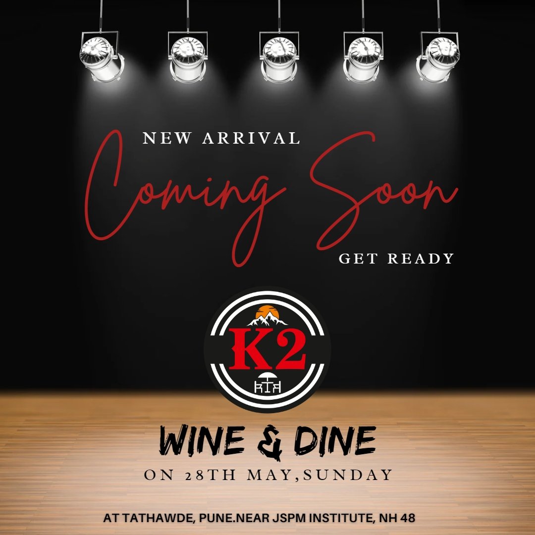 K2_Wine_n_Dine's tweet image. 🥂
K2 Wine&amp;amp;Dine
At #tathawade #pune
Near #jspm institute
.
.
.
#punekars #punelifestyle #puneblogger #foodie #foodlovers #punefoodlovers #bestfoodinpune #bestambiencerestaurant #bestrestaurantinpune #bestrestaurants #goodvibesonly #goodvibes #tastyfoods