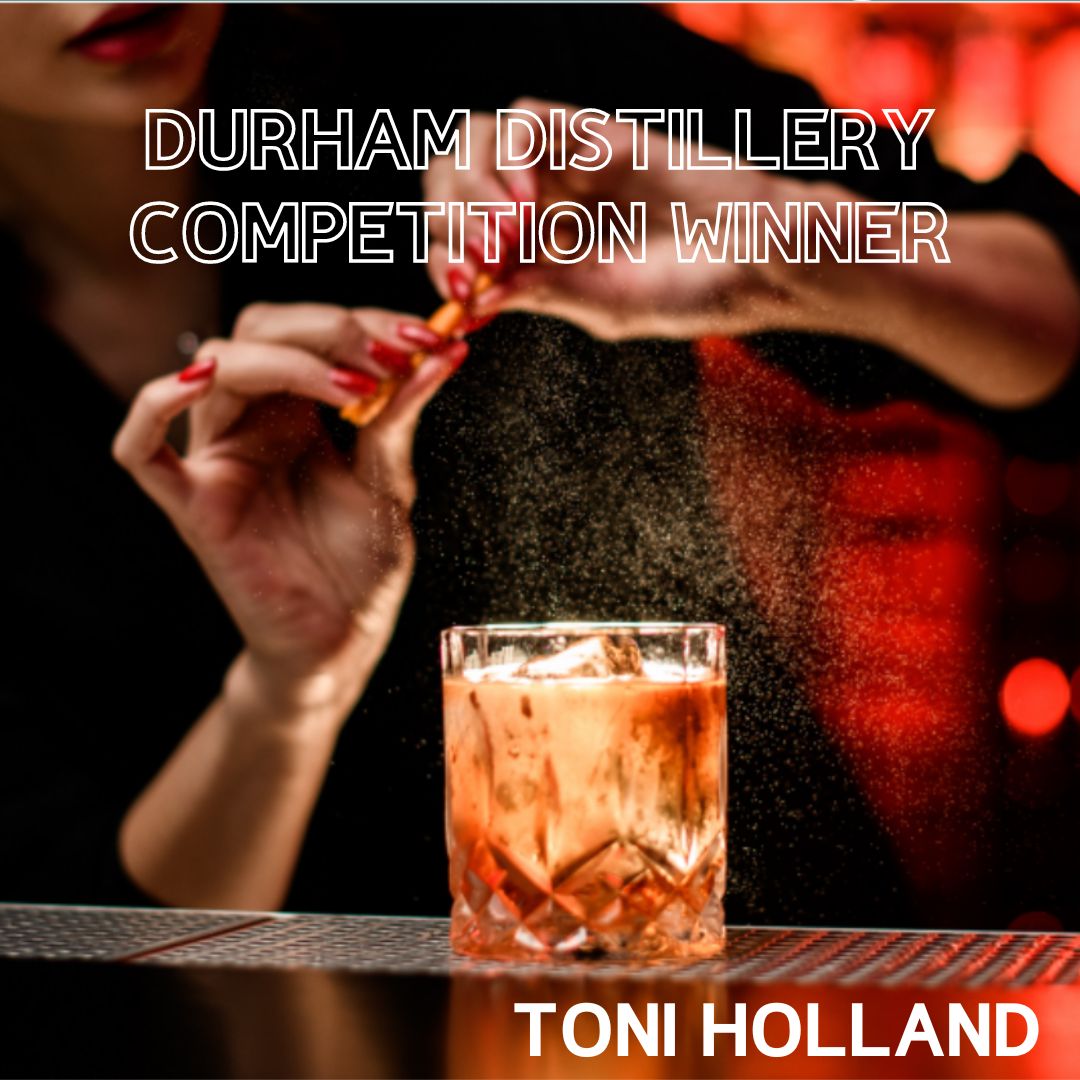 ThisisDurham's tweet photo. 🍸 Congratulations to Toni Holland - the winner of our
@DurhamDistilUK cocktail making competition!
Thanks to everyone who entered and better luck next time. Bookings are now open for cocktail and gin making classes at #DurhamDistillery https://t.co/NmXmDP02AE… #tastedurham https://t.co/V8RfvbhZr3