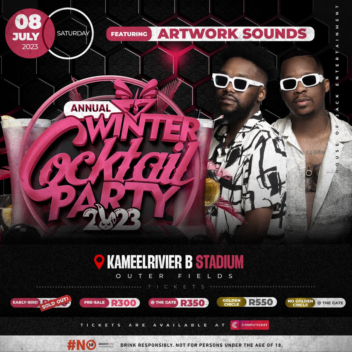 Who said we can't praise god at the Annual Winter Cocktail Party '23? Prepare to be blessed with an extraordinary evening as <a href="/Artwork_Sounds/">ArtworkSounds</a> Sounds grace the stage, presenting their latest masterpiece, 'The Gospel According to Artwork Sounds Chapter II.🔥
#AnnualWinterCocktaipart