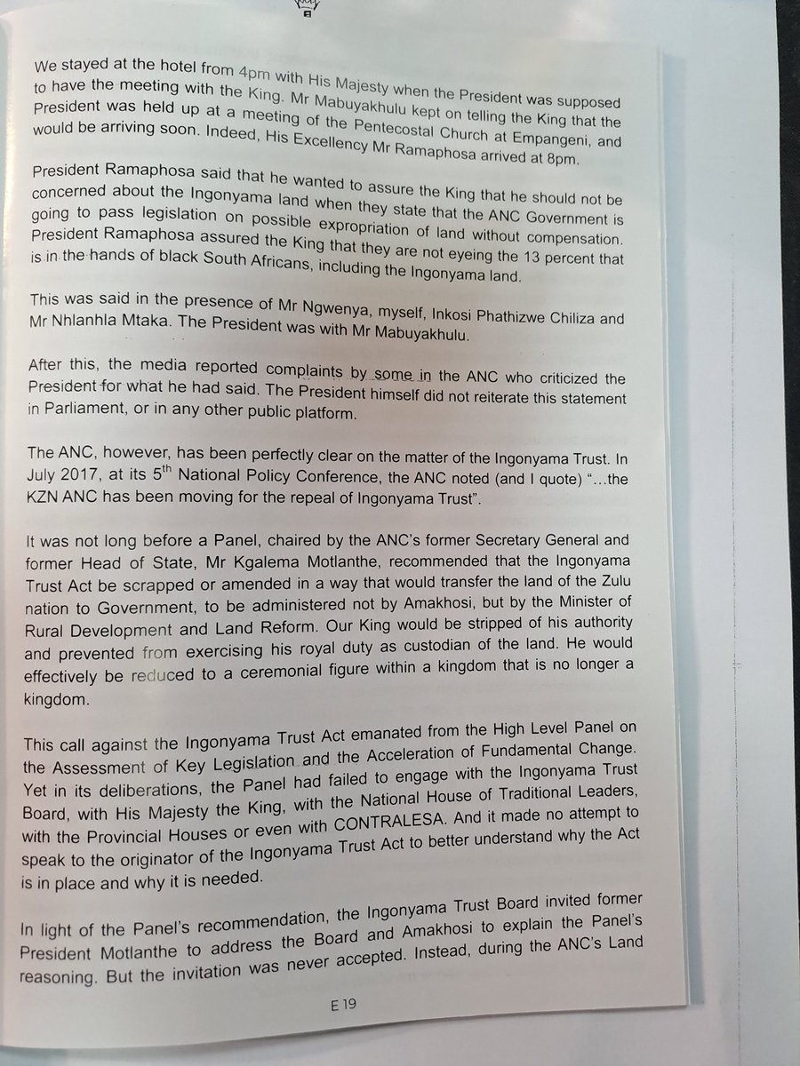 UPDATE: Prince Mangosuthu Buthelezi says it is critical that King Misuzulu  is advised by the right people as the ANC has made it clear over the years  that all the land under, image size:900x1200