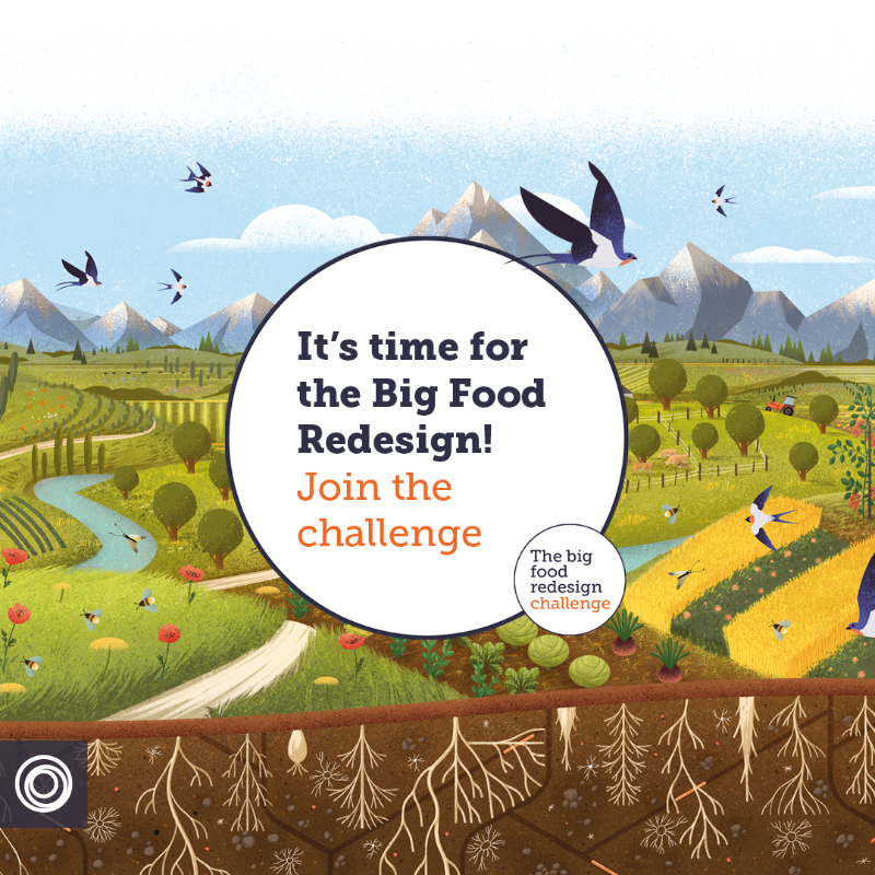 circulareconomy's tweet photo. The food industry can make a positive contribution to global challenges. We launched the #BigFoodRedesign Challenge, to enable food brands and retailers to put nature at the heart of every decision they make. Explore more here: https://t.co/Vy2jzh10m0