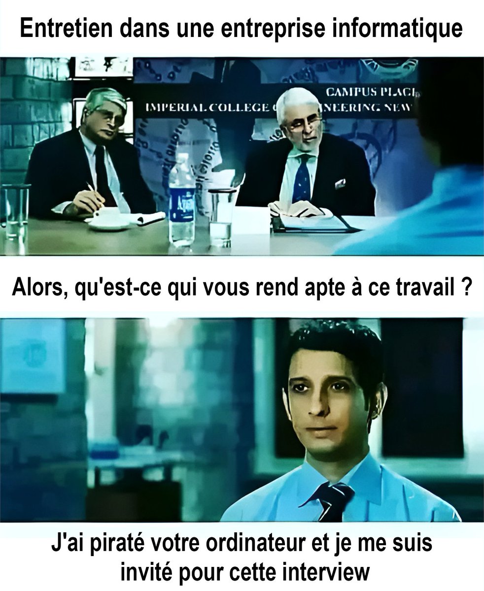 NumericaIdeasFr's tweet image. 🔥😂😂✊🙌💪
Trop de puissance

#numericaideas #hacking #programmeur