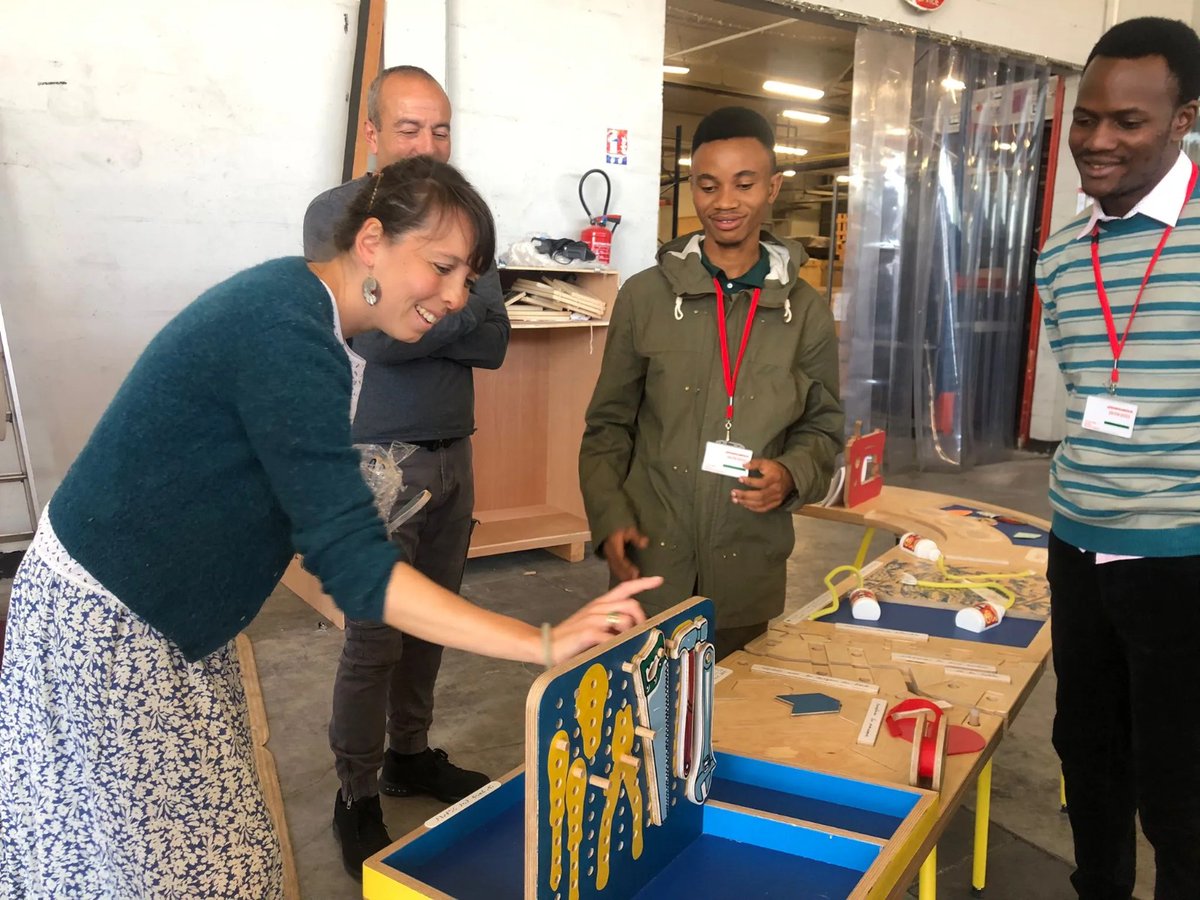 universcience's tweet photo. Universcience mettra à disposition des #STEMPark du @ProjektInspire des éléments pour le jeune public provenant de nos #ExpoCabanes et #ExpoFragile, présentés par les commissaires d’expositions, Alisson Boiffard et Floriane Perot.
@FranceTanzania @MinistereCC @TZembassyFR https://t.co/UD0TOSeQOp