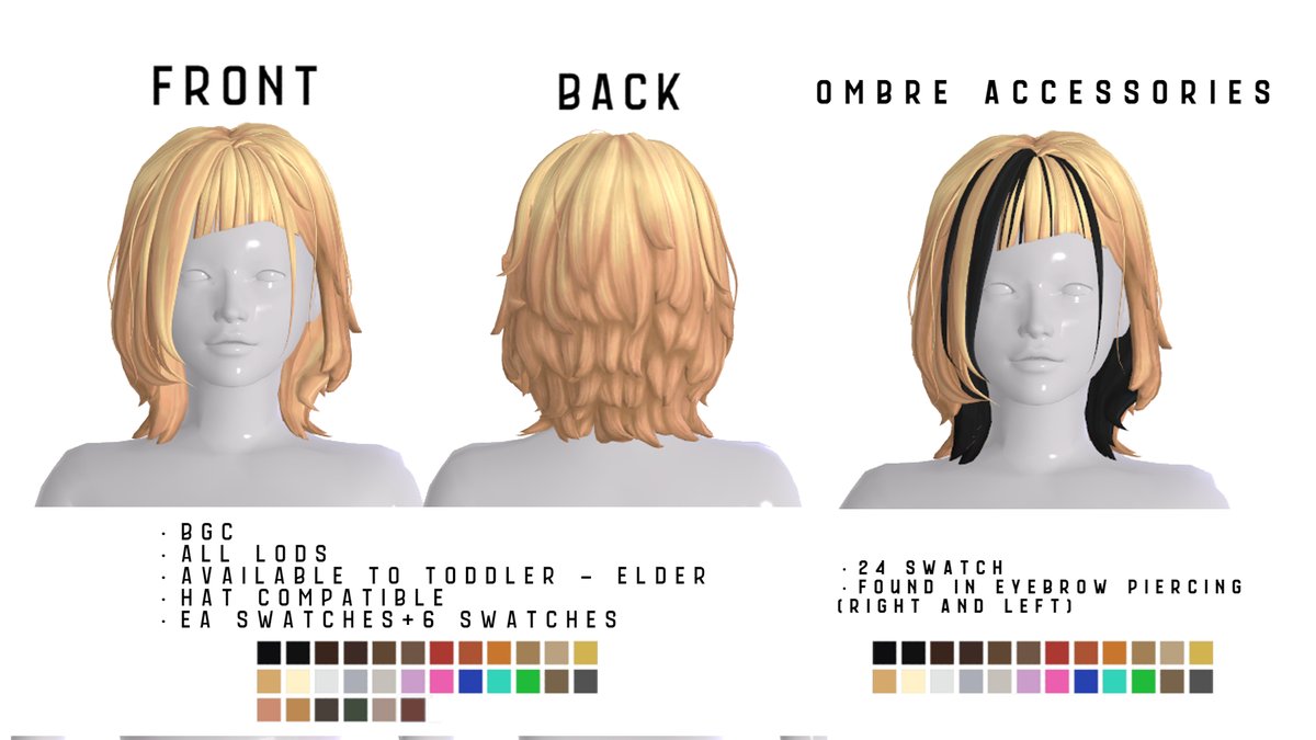o_oxxxxxx1's tweet photo. Asymmetrical Bob with Bangs配布しました🫶
https://t.co/6SD2zgg83M https://t.co/ymBXt2IZnp
