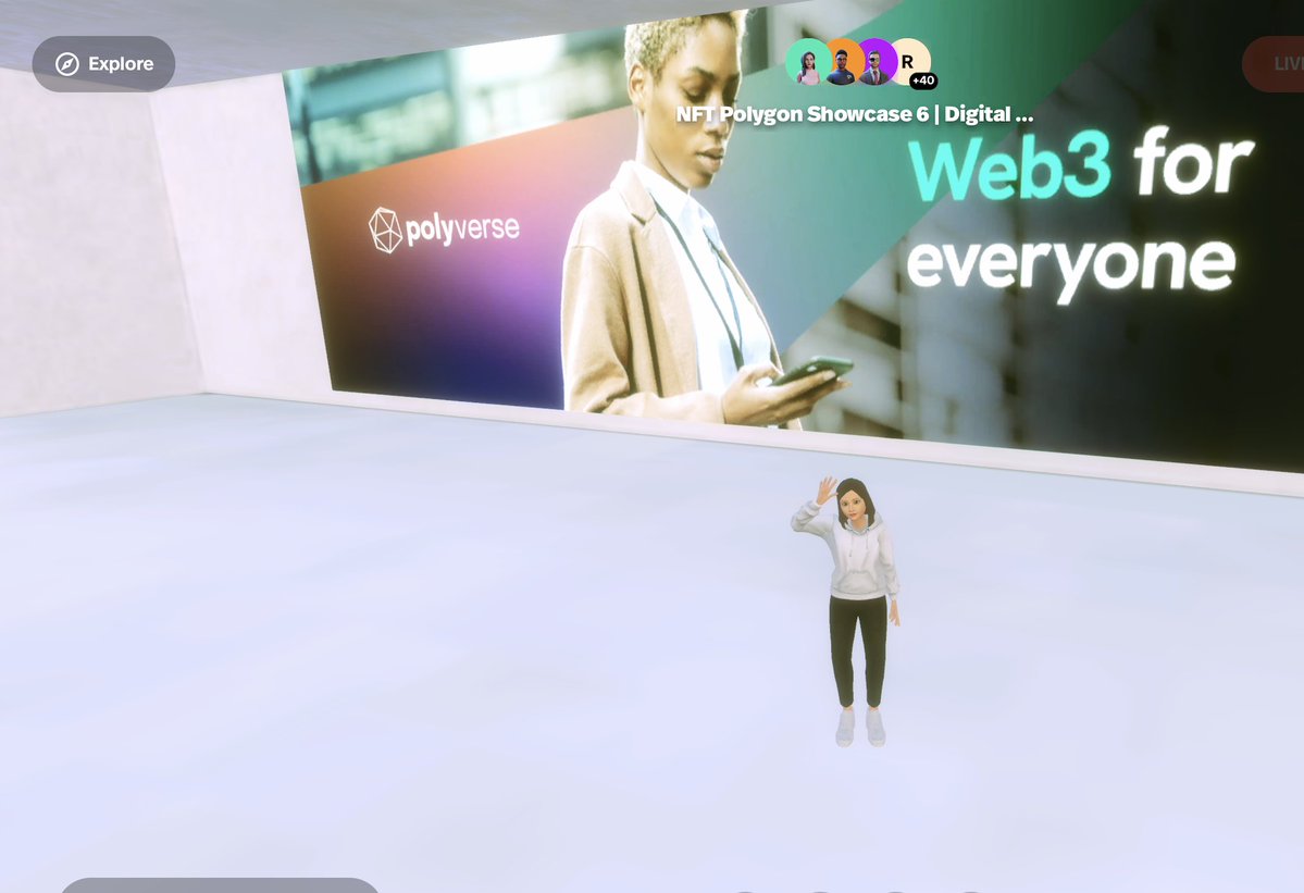 PolyVerseLife's tweet photo. It was an unforgettable experience🚀 

Thank you, everyone, for being a part of this metaverse event. We are deeply grateful for your involvement and participation!🫂

Looking forward to seeing you there on day 2! 🌐

Don't forget to say hi!
#PolygonShowcase https://t.co/th3rbDGg6c