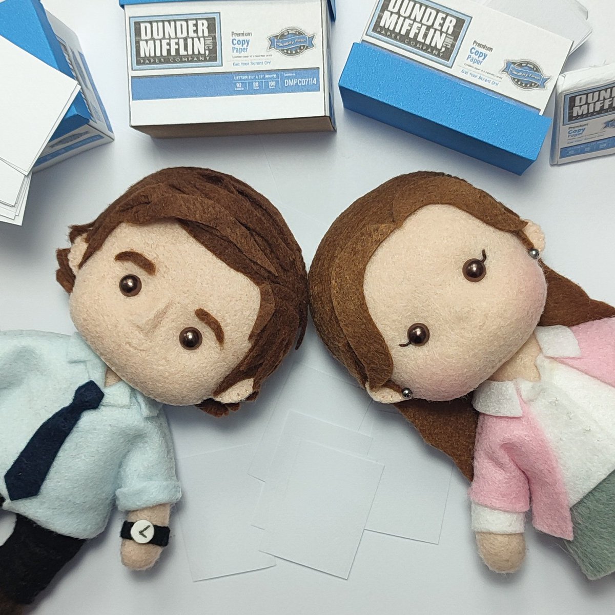 Casais que amamos, parte 1: Jim e Pam, do #TheOffice 😍 #jimandpam #dundermifflin