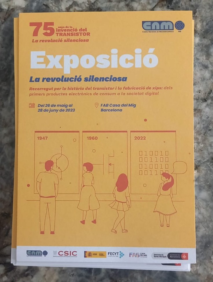 imb_cnm's tweet photo. 📢📢 L'exposició 'La revolució silenciosa' arriba al @Puntmultimedia pel #robotac! 🤖🖼️
La mostra es podrà veure fins al 📅 28 de juny a Sants, no et perdis les activitats del Robotac de demà ni l'expo!
Aquí teniu un tastet 👉 https://t.co/DQQXXsmjhK https://t.co/07O5mbYjKn
