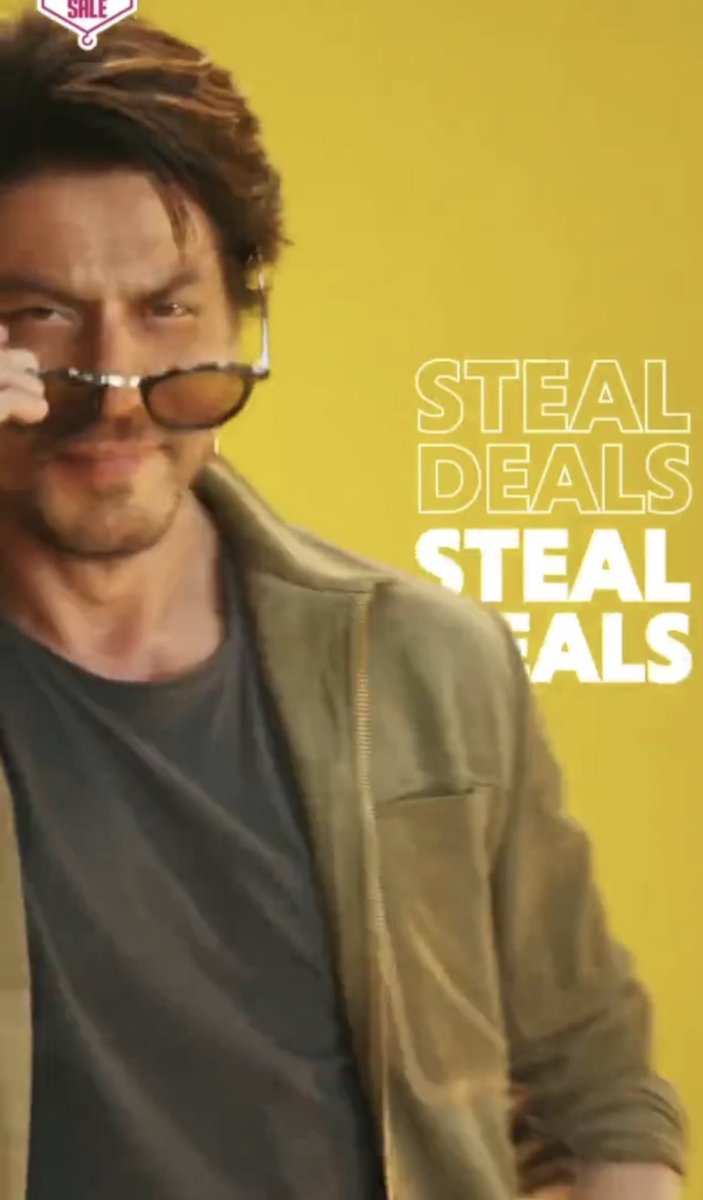 Pure Jawan vibes, Latest pic from #Myntra Add 🔥

#ShahRukhKhan #Jawan