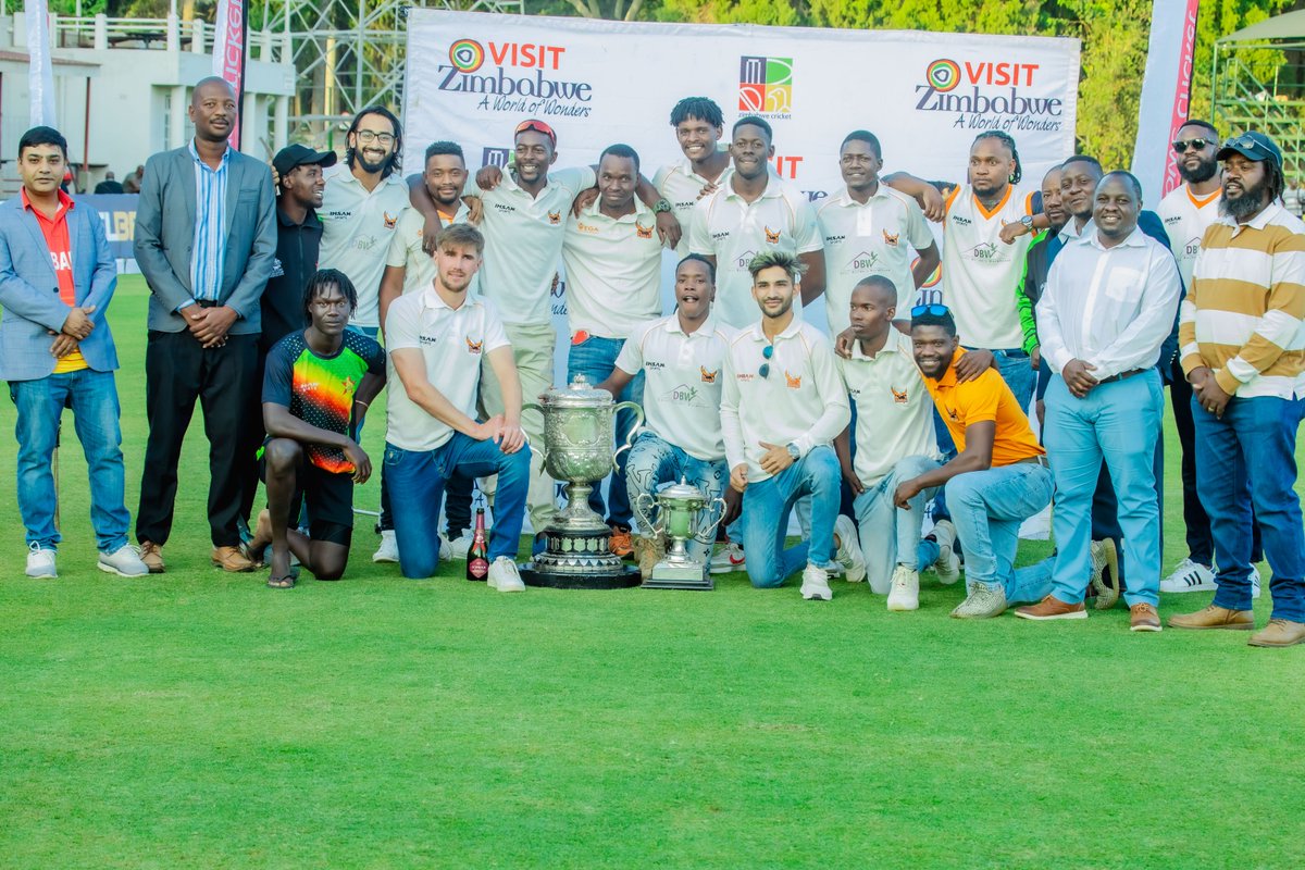 #ICYMI: Eagles were crowned winners of the 2022/23 Logan Cup on Thursday at Harare Sports Club.