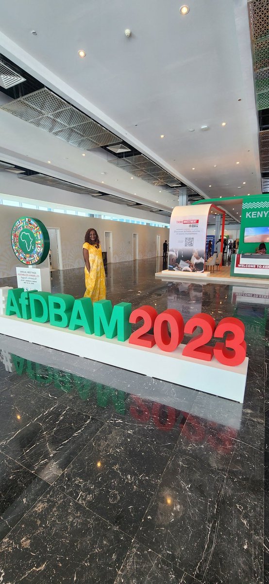 #AfDBAM2023 day 5, The end!
Clap de fin pour les Assemblées Annuelles 2023 en #Egypte, Rdv au #Kenya pour #AfDBAM2024