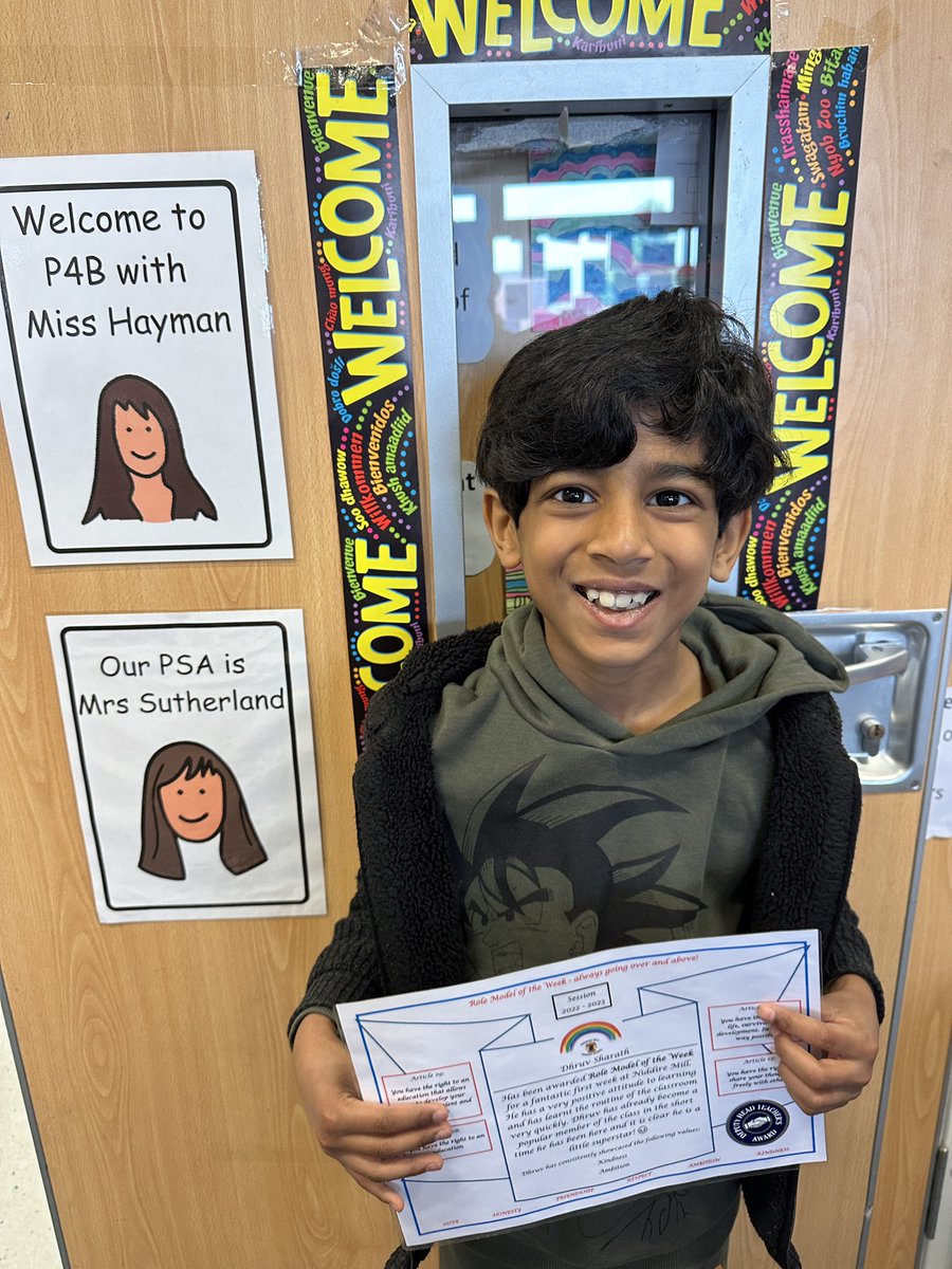Welcome to Niddrie, you’ve worked incredibly hard this week 👏🏻 <a href="/NiddrieMillPS/">Niddrie Mill</a>