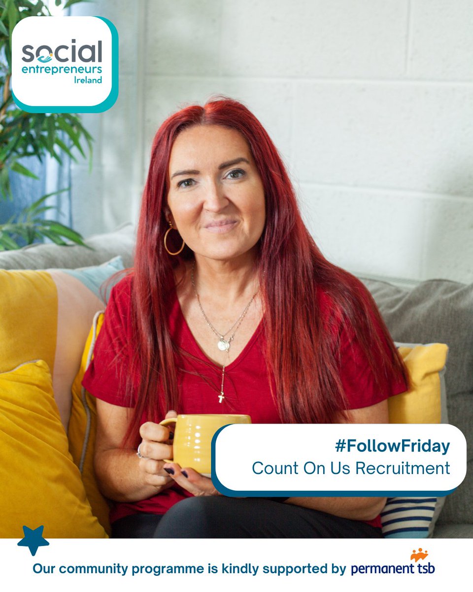 Carers in Ireland cannot be engaged in employment, training or education courses outside the home for more than 18.5 hours a week. @countonusrmt exists to find employment opportunities for Family Carers around their caring commitments. 
 
socialentrepreneurs.ie/alumni-profile…  @permanenttsb