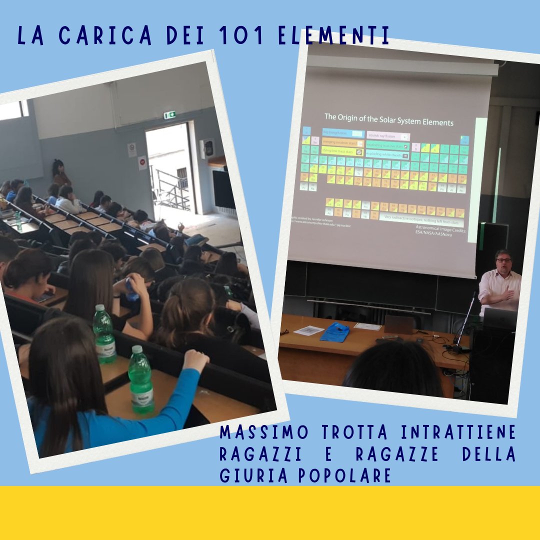 scicultura's tweet photo. Chimicapisce 2023 è stato un successo!
Bravissimi tutti i nostri 10 finalisti e complimenti ai due vincitori Giorgia Salerno e Francesco D’amico che hanno rapito la giuria tecnica e quella popolare.
Ci vediamo tra un anno per la 5 edizione! Stay tuned!
#chimicapisce #scicultura https://t.co/hCstdkAIjn