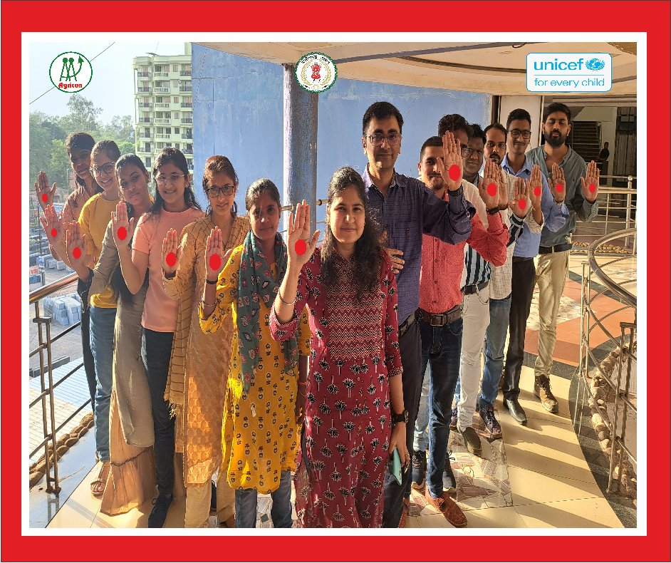 Team Agricon took the #reddotchallenge
@CMOChhattisgarh @UNICEFIndia @jobzachariah @abhisheksinghDP @manasgr88 @Manisha_M14 @deepak02085791 @surendra97123 @chandelnitesh12 @ananyajha28 @Sanjay_Ku_Yadav 
#cgforperiods #menstruationmatters #MHDay2023