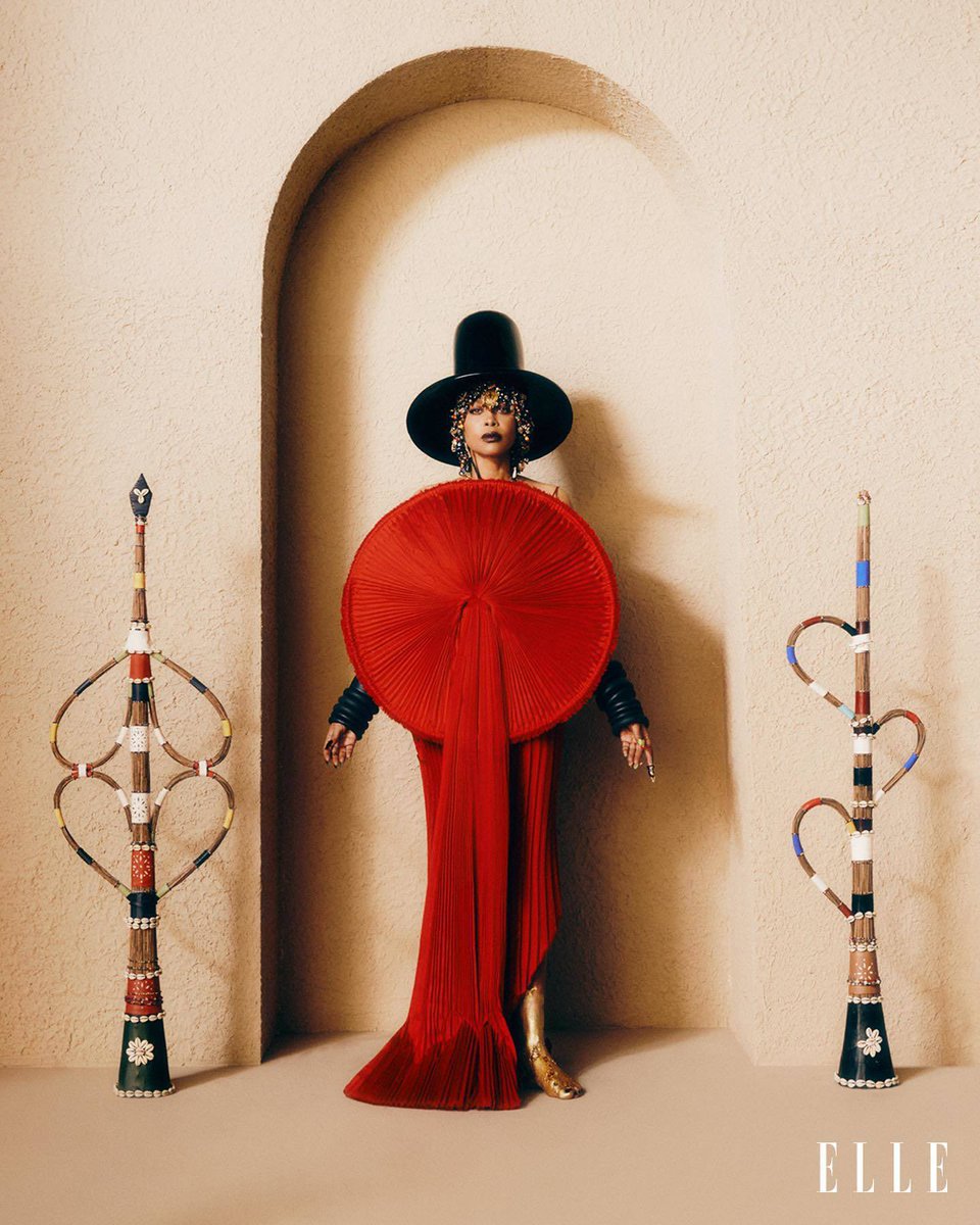 Erykah Badu for Elle Brasil