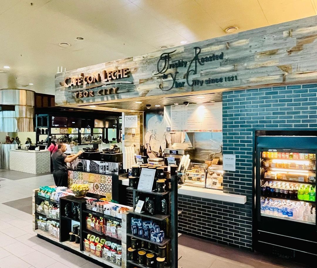 CafeConLecheTPA's tweet photo. Traveling this summer? Fuel up with Tampa-roasted coffees at Cafe Con Leche Ybor City! ☕️✈️ 

Find us at Gate 32 in Airside C in Tampa International Airport. 

Happy Summertime! 🌞🏖️🛫 https://t.co/NmVYNqMiMG