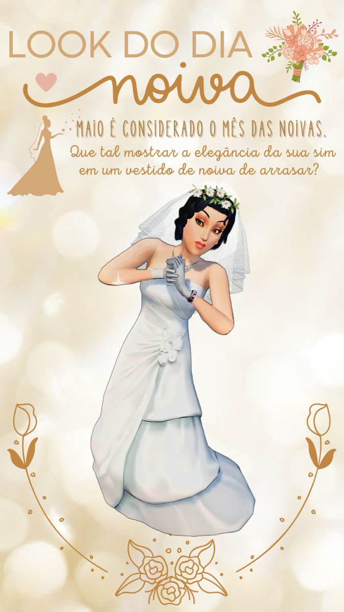 Socialitesdotsm's tweet photo. Maio é considerado o mês das noivas. Que tal mostrar a elegância da sua sim em um vestido de noiva de arrasar?

Esse é o tema do "Look do Dia" (OOTD) na nossa página do Instagram, se quiser participar, só postar nos stories e nos marcar. 

Background nos comentários. 1/2 https://t.co/btIzJSWDJC