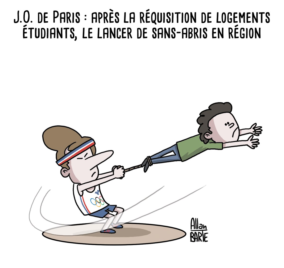 AllanBARTE's tweet photo. L'un de ces "sas" est sur un terrain vague, jouxtant une voie ferrée et pollué par des hydrocarbures et des métaux lourds.  #JO #JO2024 #JOdeParis

▶️ Source : https://t.co/3xWRjTzpx9

Pour financer la lutte dessinée 😘
▶️ https://t.co/0masgFkbV8 https://t.co/pnomUYg6AL