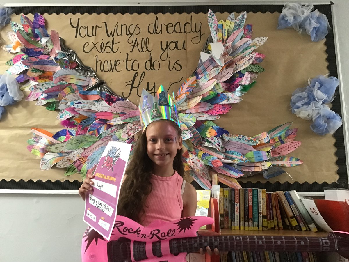 knightontmet's tweet photo. Rock Star of the week!π€ #MathsIsMega @TTRockStars https://t.co/5NjUao7TN0