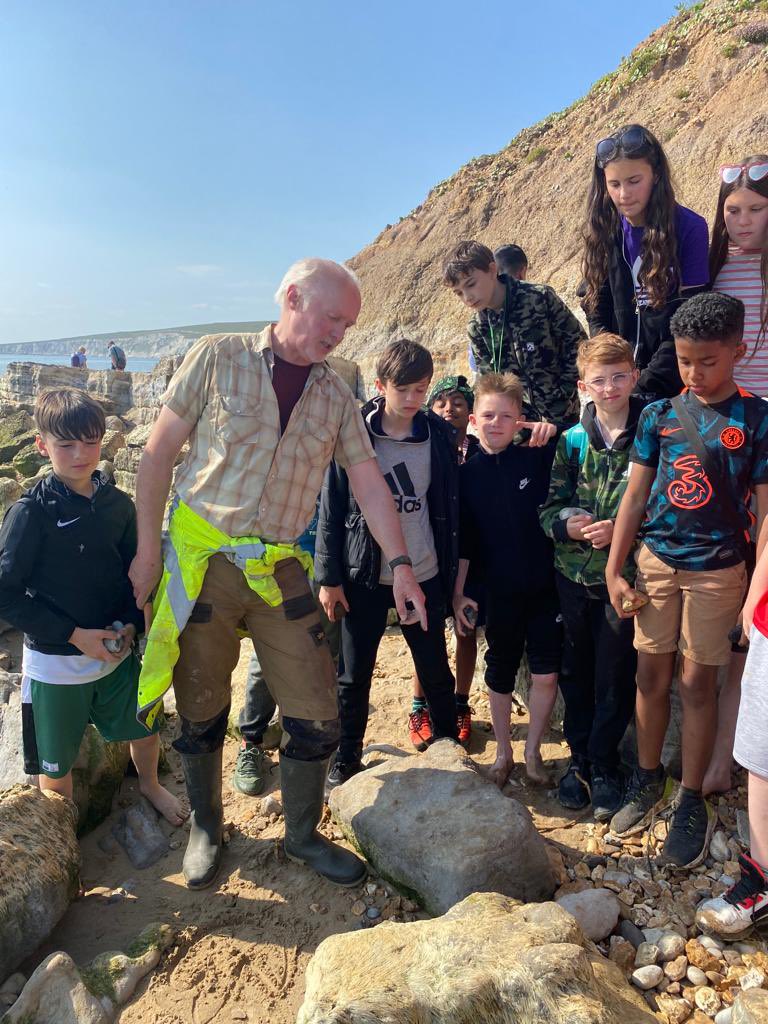 #IOWschooljourney23 
Fossil hunting