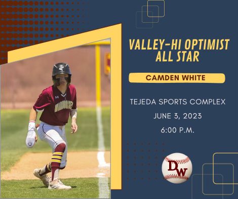 Made 3 all star teams and made -st team second basemen and academic all district. Blessed to have a good year