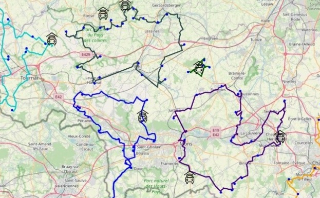 L’optimisation efficace des feuilles de routes répond à de nombreux besoins concrets.  
Le CETIC met au point des solutions algorithmiques à la pointe afin de proposer des solutions qui rencontrent les besoins des industriels. 
cetic.be/Green-IT-for-G…