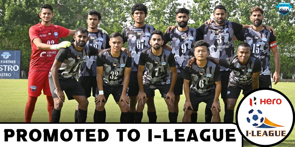 Delhi FC make their way into the I-League! 🔥

#IndianFootball #HeroILeague #Hero2ndDiv