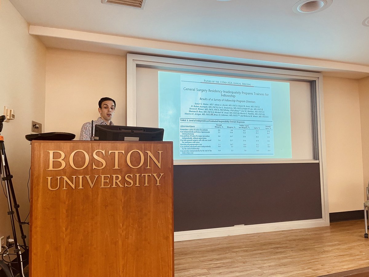 TsengJennifer's tweet photo. Can it really be that 42% of surgery resident graduates cannot operate independently for 30 minutes? @AnnalsofSurgery @AmBdSurg @APDSurgery @AmerSurg @MinterWiscSurg
๐ฏ NOT the case @BMCSurgery #ReadyForPractice #GeneralSurgery #SurgeryMatch https://t.co/pe7GXJc1zP