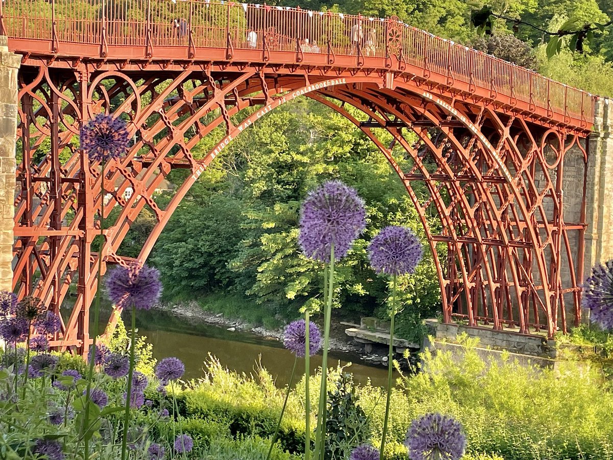 View from the bridge - stunning #Ironbridge - ingenuity &amp; invention. Great partnership work 👏Thks everyone <a href="/TelfordWrekin/">Telford & Wrekin Council</a> <a href="/David_Sidaway1/">David Sidaway</a> <a href="/3pyrMaybe/">Jon Power</a>