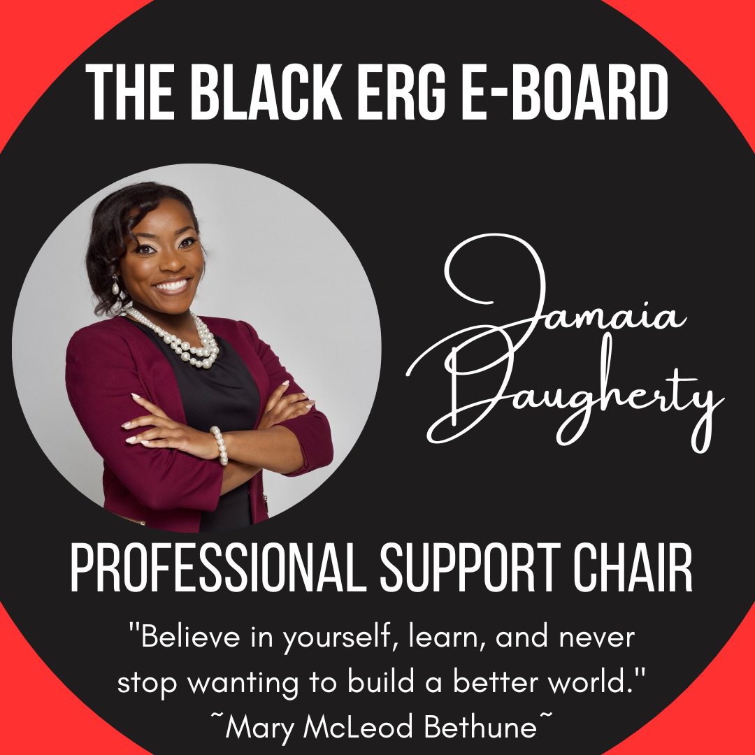 JCPSBlackERG (@jcpsblackerg_) on Twitter photo Our final, newly elected Chair for our Professional Support Committee is Ms. Jamaia Daugherty! Ms. Daugherty is a 7th Grade Math teacher at Grace M. James Academy of Excellence! We are excited to have her apart of our E-Board ‼️🖤💚❤️💛 <a href="/ms_daugherty08/">Ms. Daugherty</a> <a href="/JCPSDEP1/">JCPS Diversity, Equity, and Poverty Department</a> <a href="/STEAM_GEMS/">Grace M. James Academy of Excellence</a> Our final, newly elected Chair for our Professional Support Committee is Ms. Jamaia Daugherty! Ms. Daugherty is a 7th Grade Math teacher at Grace M. James Academy of Excellence! We are excited to have her apart of our E-Board ‼️🖤💚❤️💛 <a href="/ms_daugherty08/">Ms. Daugherty</a> <a href="/JCPSDEP1/">JCPS Diversity, Equity, and Poverty Department</a> <a href="/STEAM_GEMS/">Grace M. James Academy of Excellence</a>
