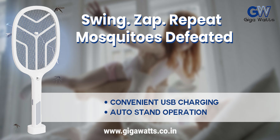 Say goodbye to sleepless nights and itchy bites! With the Gigawatts Mosquito Racket, you can reclaim your evenings and enjoy peaceful moments without the annoying buzz of mosquitoes.🦗❌

#gigawatts #mosquitoracket #zapper #autokill #mosquitokiller #zapaway #insects #shopnow