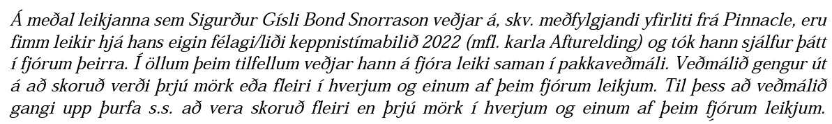 sindrisverris's tweet photo. @SigurdurGisli Þú hafðir beinlínis hag af því að fá á þig mark, í leikjum sem þú spilaðir. Já, tel það alvarlegra og verðskulda 2-3 ára bann. https://t.co/ixJQdoIphL