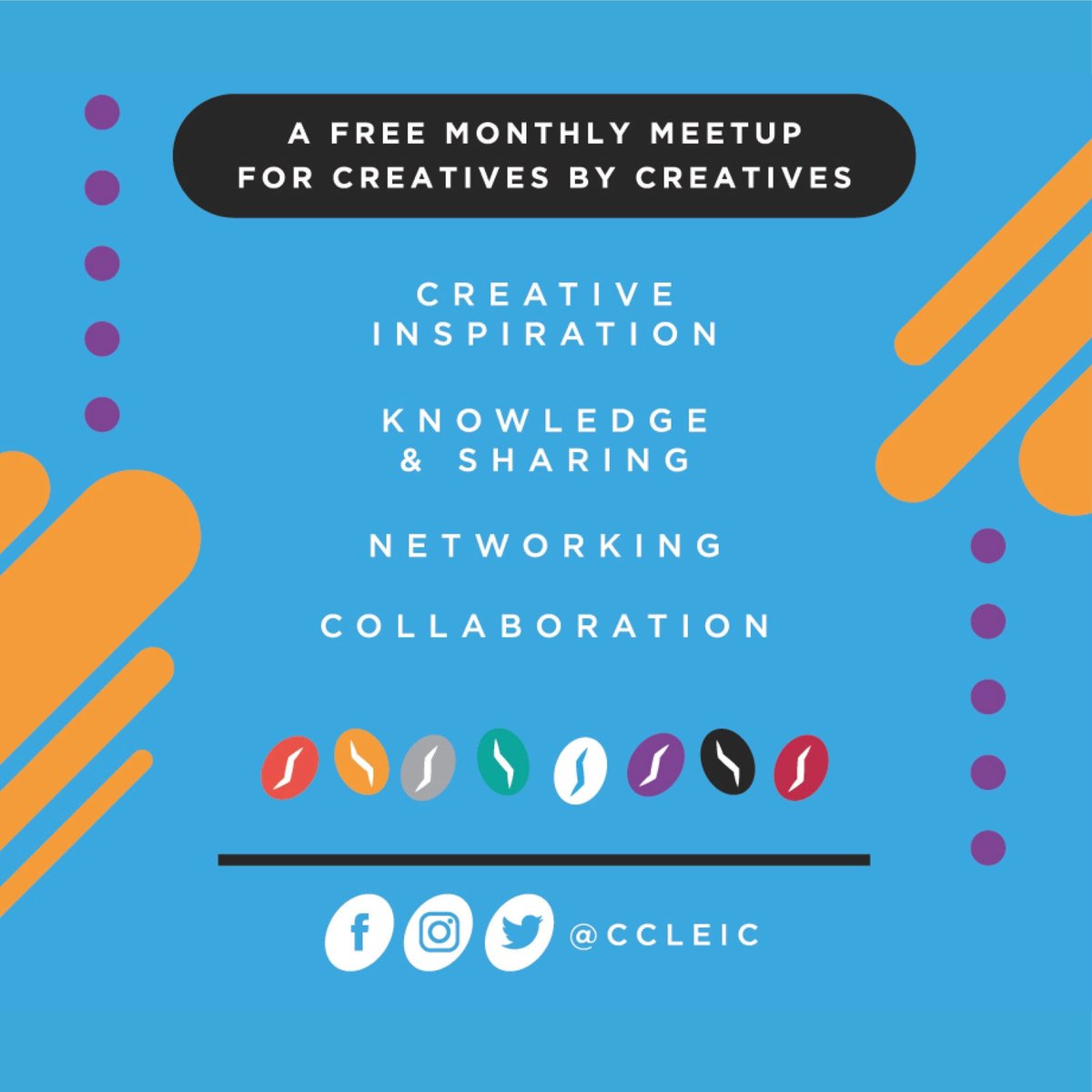 Doing a bit of Friday diary planning?! 

Don't forget to book yourself onto June's session....

We're talking all things Social Media Marketing with the awesome @_studiofig_ duo.

Full details and registration via Eventbrite: ow.ly/664F50Oxzft

See you there!

#CCLeic