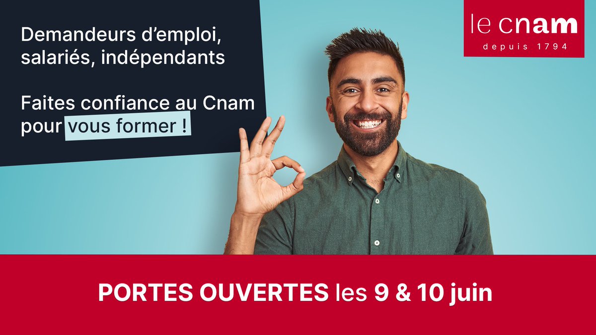 Un projet de reconversion ou de formation ? 🤔
Participez à nos portes ouvertes pour en savoir plus !
👉 swll.to/w33lk
#formation #reconversion