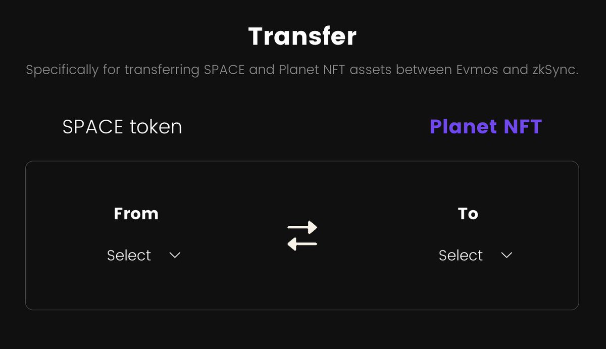 Spacers🪐, SPACE Bridge will come back soon!

It will reopen from early next week, only available for Planet NFT in the first stage. Stay tuned⏳

Thanks for the patience. More updates about the new roadmap, products, buyback, etc. 🔜

#zkSyncEra #Layer2 #EVMOS #Cosmos
