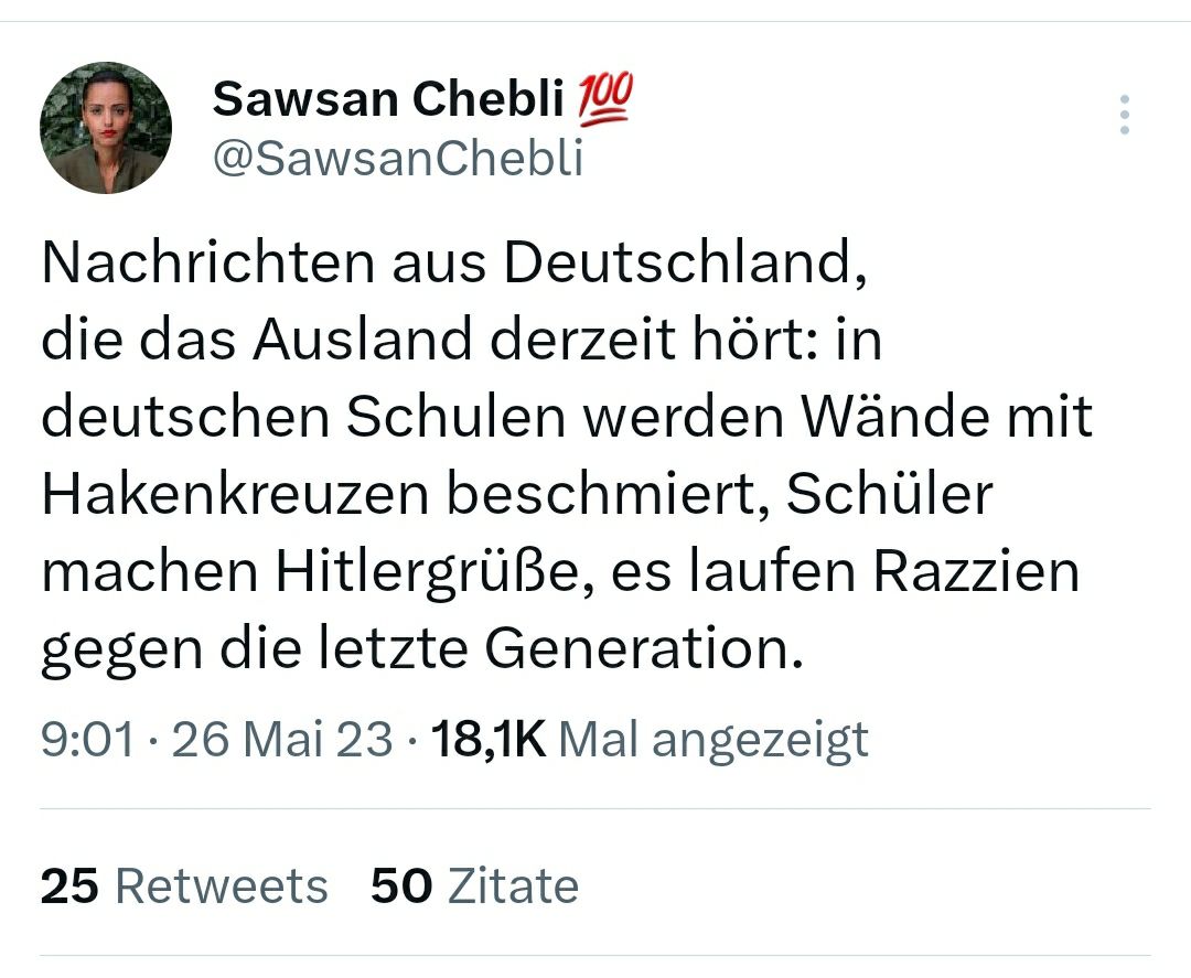 Ergänzung: Reichsparteitage werden veranstaltet, überall wehen Hakenkreuzflaggen und in Polen wird auch schon einmarschiert.
#Patriotismus #Bundestag #sexismus