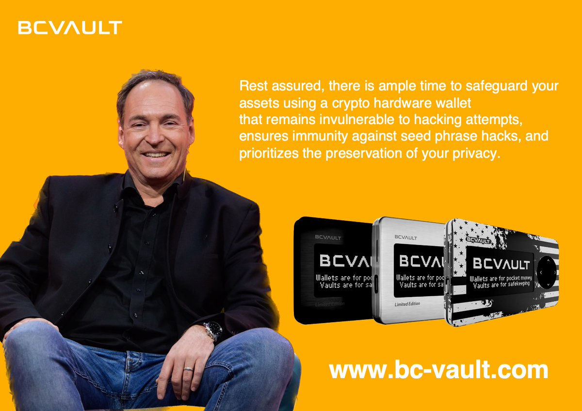 If you are truly committed to safeguarding your #crypto assets, visiting bc-vault.com could potentially be one of the most significant actions you take to ensure their safety 

One of the core tenets of blockchain technology and cryptocurrency is #decentralization.…