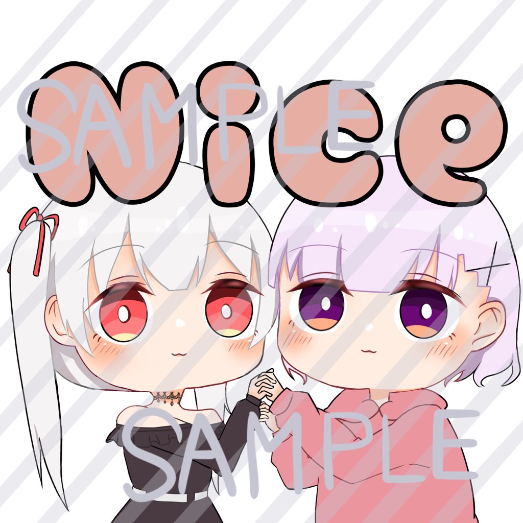 Twitchスタンプ番外編！！
ティア2、ティアの3サブスクスタンプです！
直ぐに使えますι(｀･-･´)/
ちょっとした特別感…💓

1枚目がティア2、2枚目がティア3のスタンプになります🙌

配信することが多い2人組です！
配信の挨拶に！良いプレイをした時に！
ぜひお使い頂ければと思います٩( ๑╹ ꇴ╹)۶