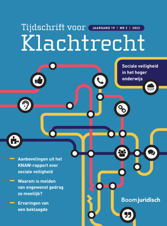 samvanbuuren's tweet photo. Tijdschrift voor Klachtrecht, special over #socialeveiligheid in #hogeronderwijs door @CarolineRaat #TvK https://t.co/RuTvEe2Xpa https://t.co/R5s6kxvJ41