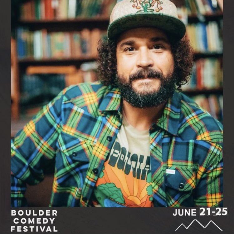 Based in Denver, originally from Kansas, AJ Finney is an eclectic mid-westerner with a passion for psychedelics, jam bands and Volkswagens. AJ has been featured on NBC’s Last Comic Standing and Comedy Central. Come see AJ at Boulder Comedy Festival June 21-25th